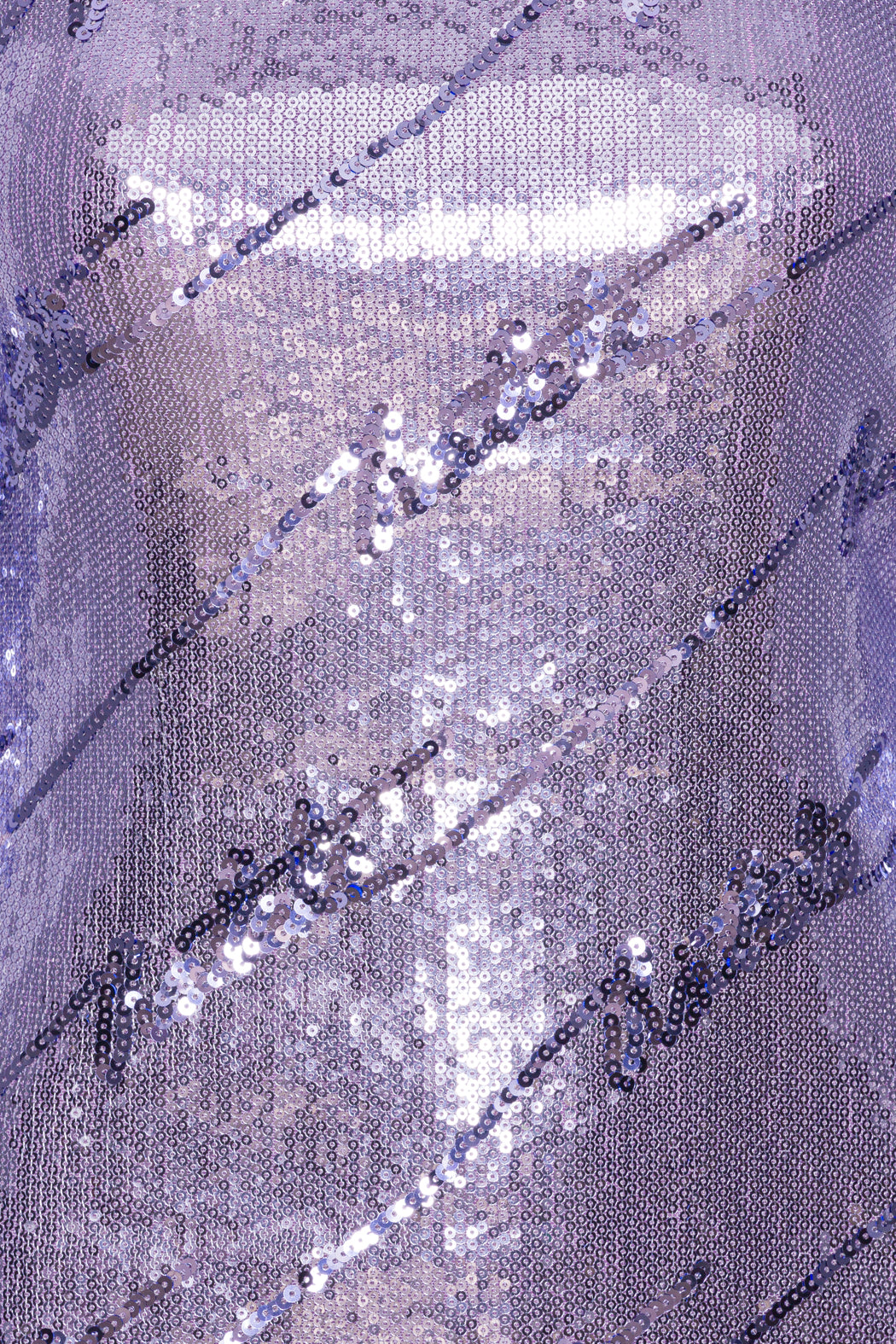 Lilac Minidress Sequins