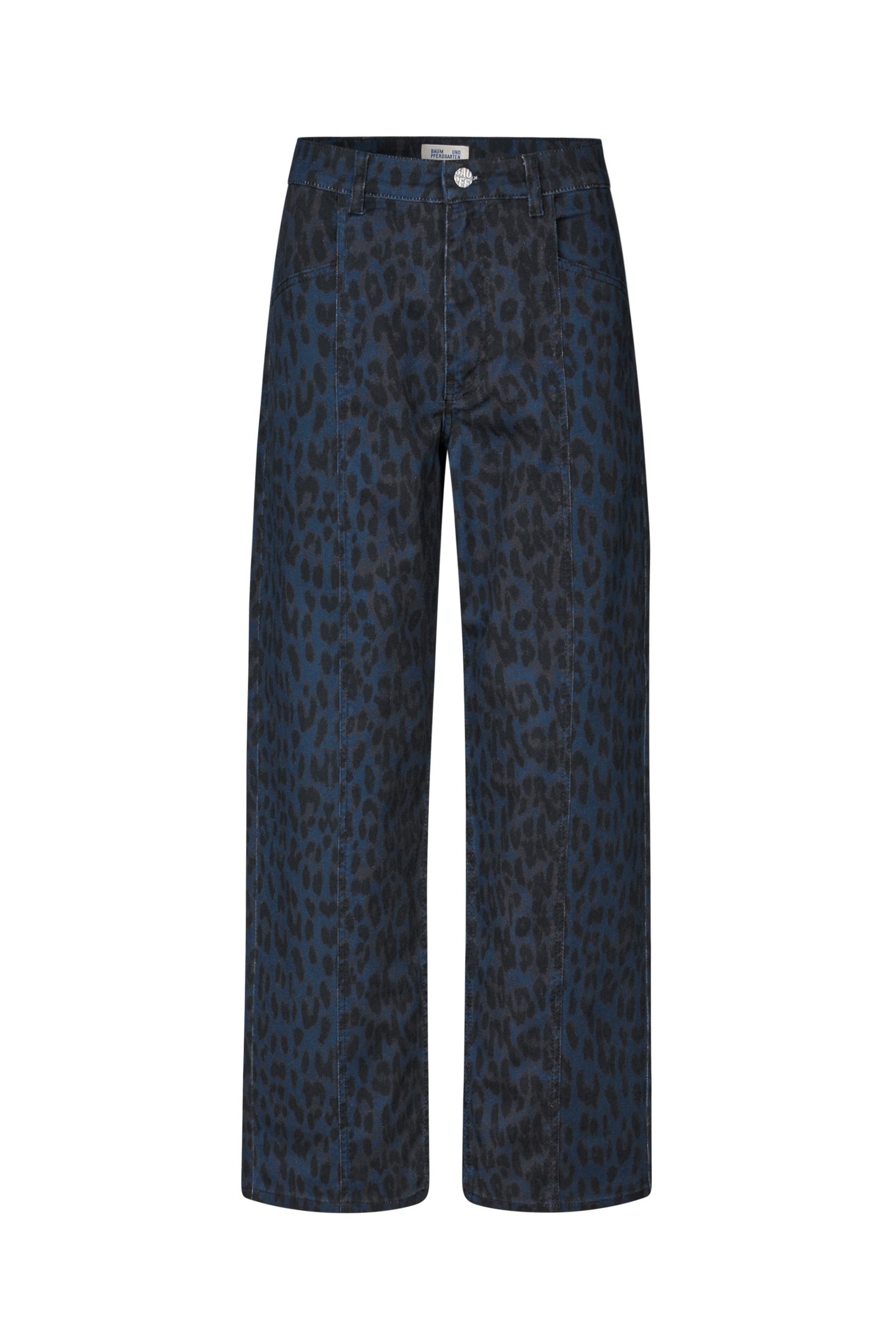 Nara Blue Leopard Pants