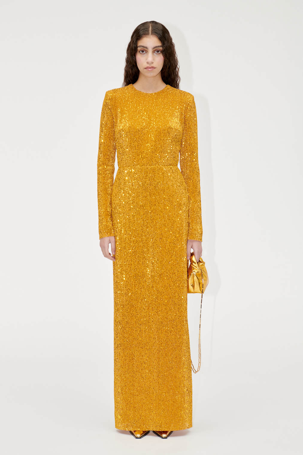 Sequins Dress Gold