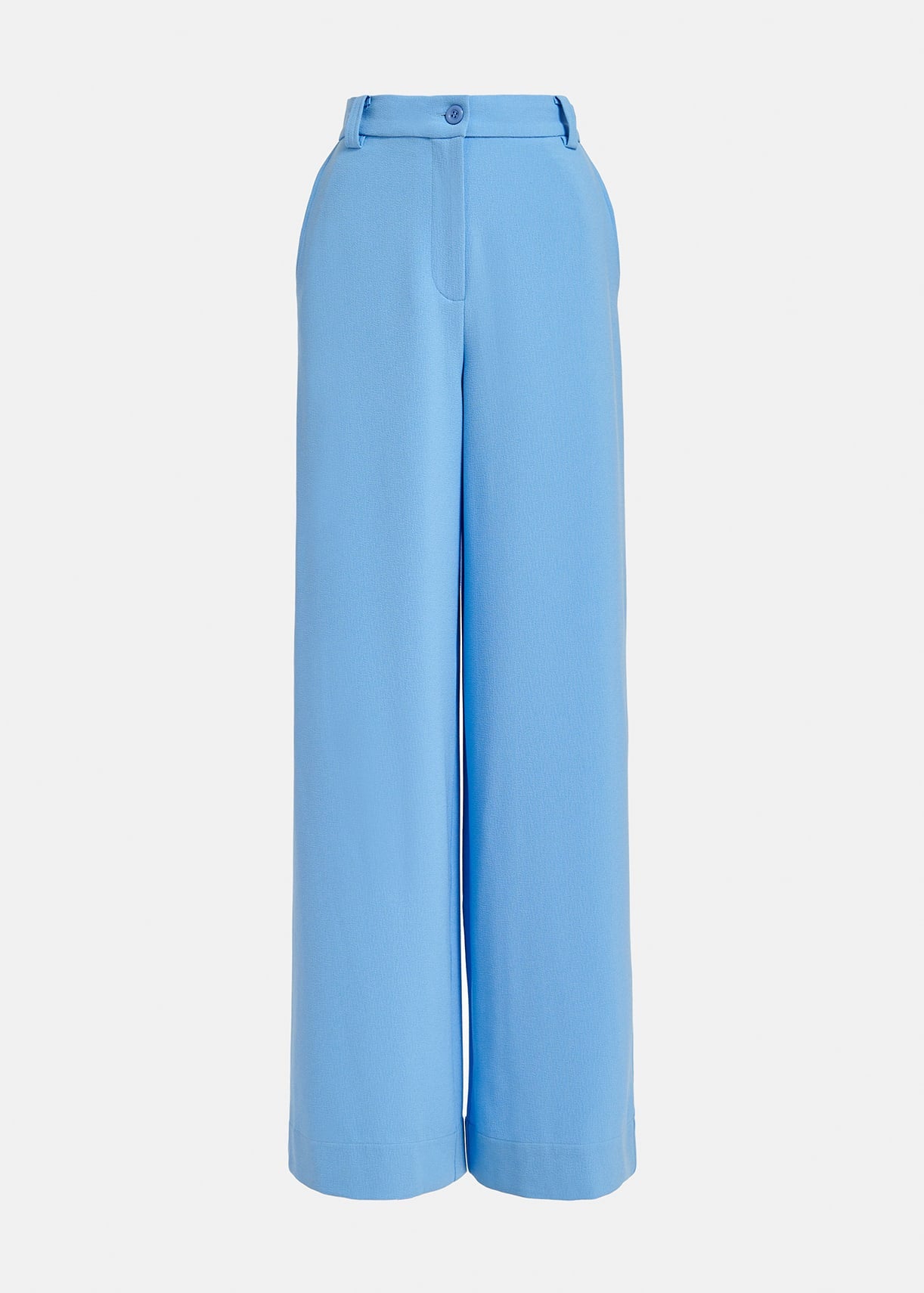 Fall - blaue Hose mit weitem Bein